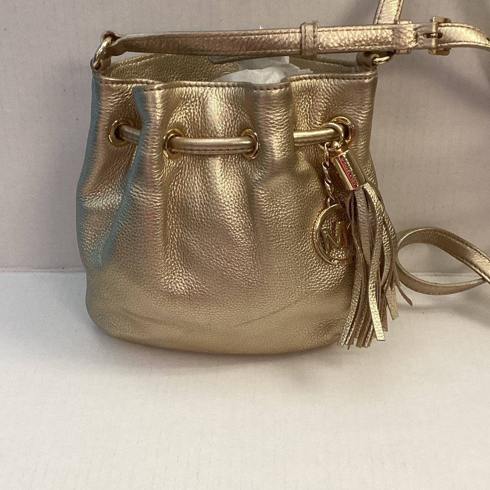 Michael Kors Gold Crossbody Bag
